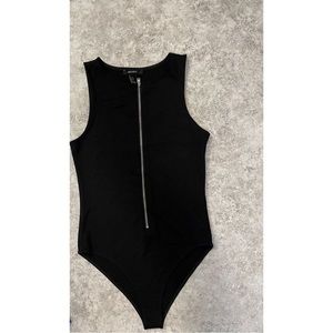 Zipper bodysuit